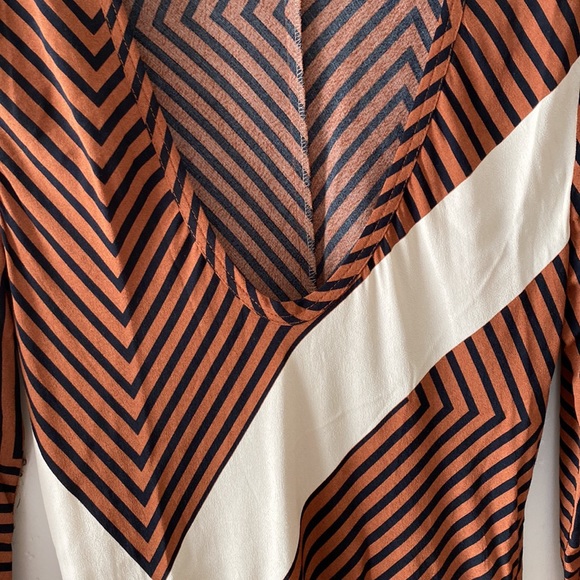 NEW Zara Blogger Favorite Geometric Print Maxi Dress - Picture 5 of 12